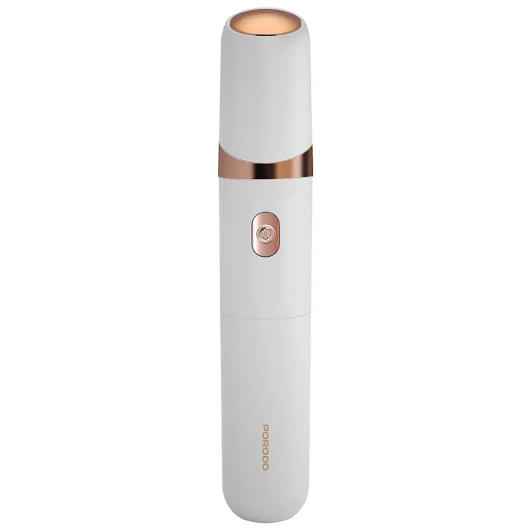 Porodo Electric Facial Hair Epilator remove facial hair, making it ideal for sensitive skin & built in LED light