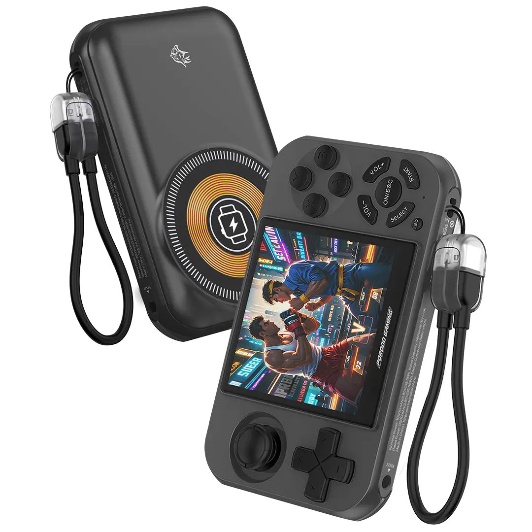 Porodo Gaming Powerplay Power Bank Gaming Controller with Wireless Charging - Gray
