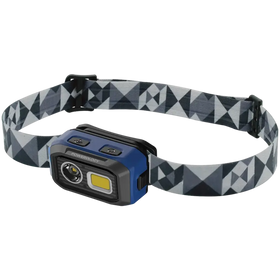 Powerology BrightVision LED Headlamp 500 Lumens Dual-Light Modes Water Resistant