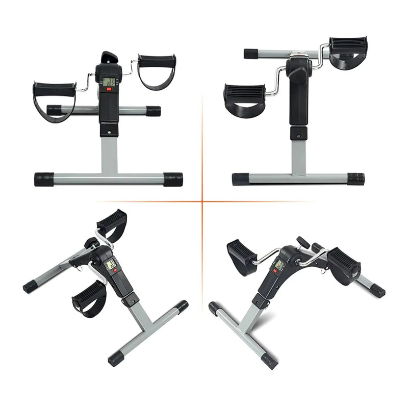Pedal Exerciser for Arms & Legs, Foldable Mini Exercise Bike with LCD Display-7