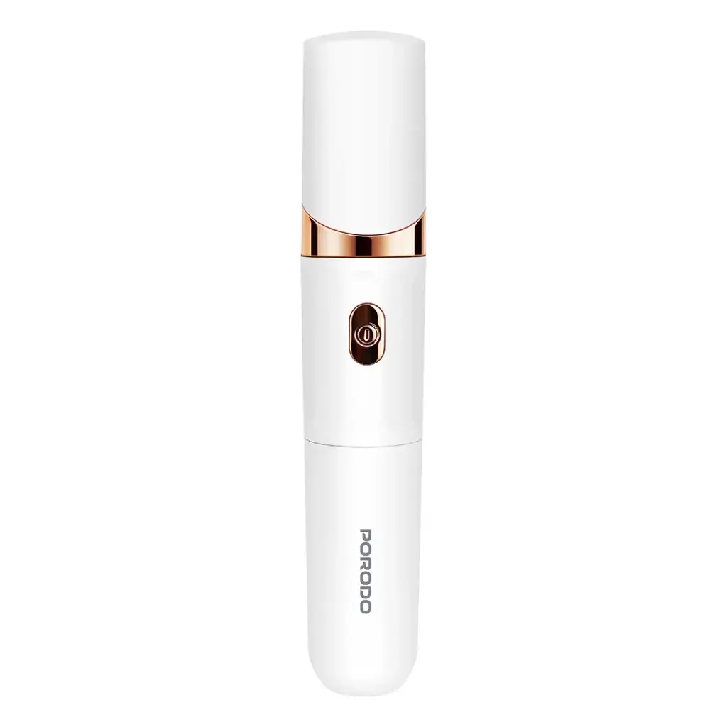 Porodo 2-In-1 Electric Face & Body Razor - White