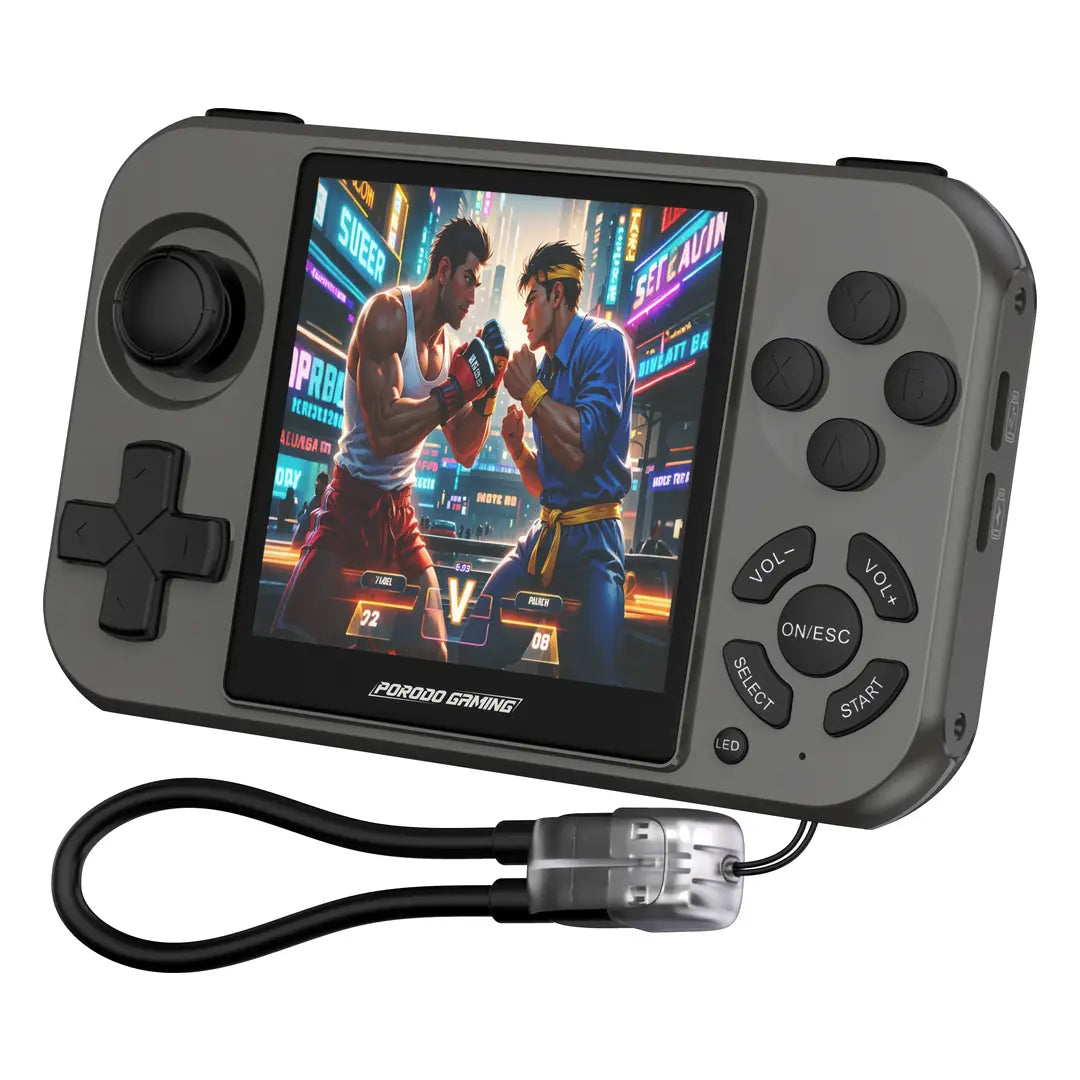 Porodo Gaming Powerplay Power Bank Gaming Controller with Wireless Charging - Gray