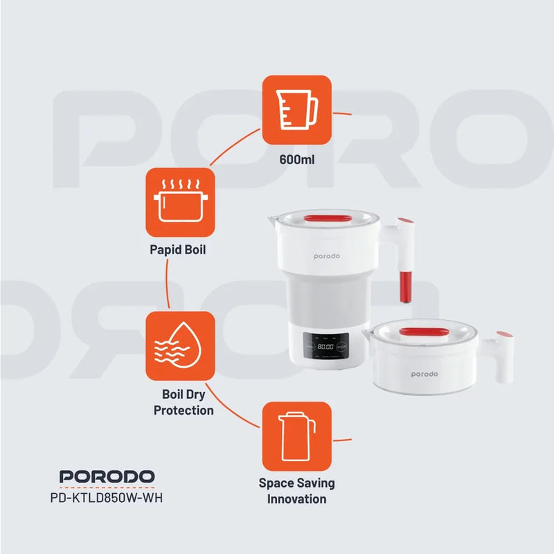 Porodo Portable Folding Electric Kettle-5