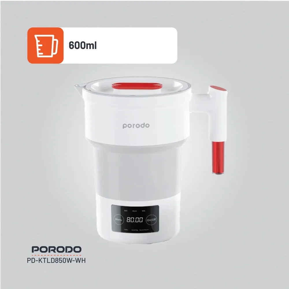 Porodo Portable Folding Electric Kettle