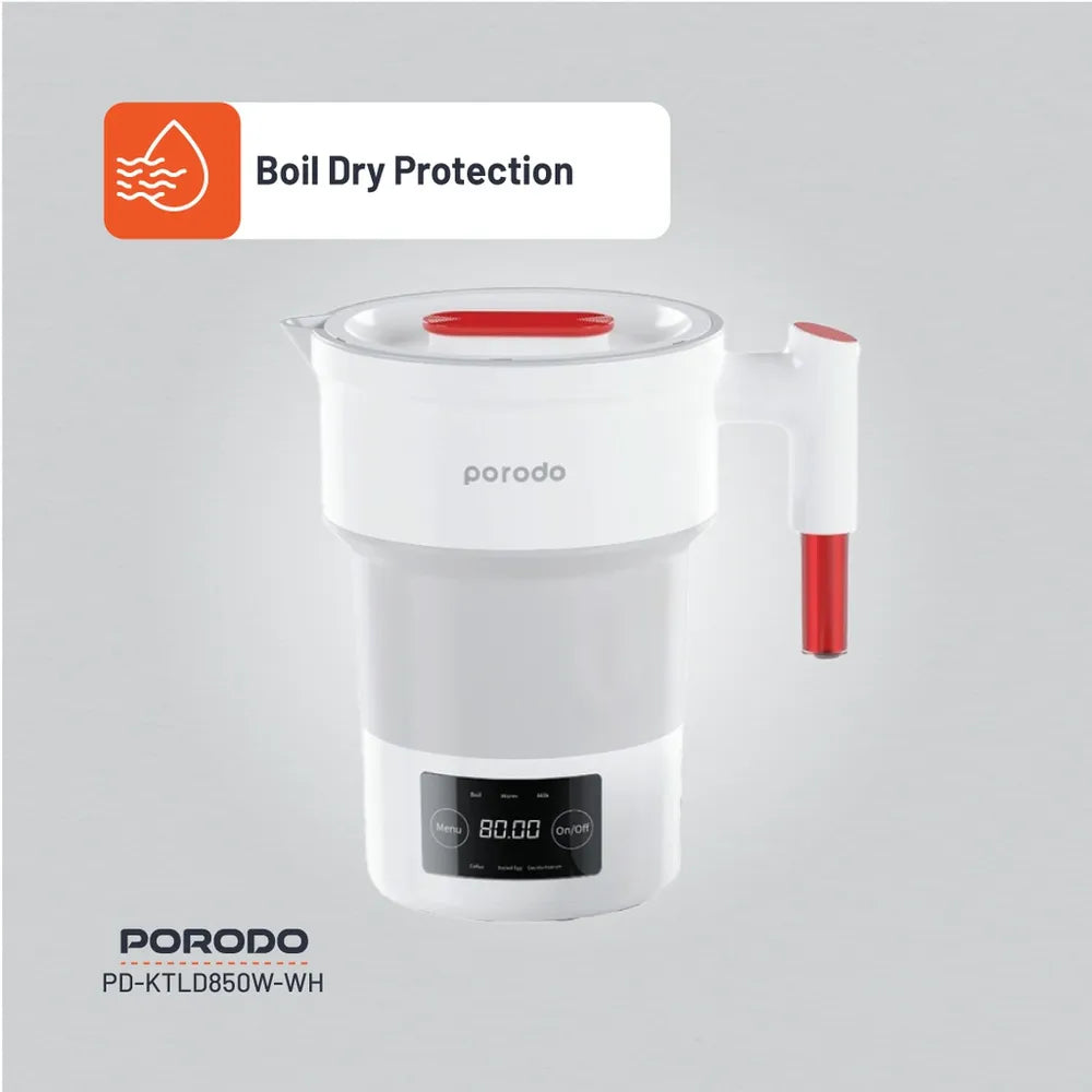 Porodo Portable Folding Electric Kettle