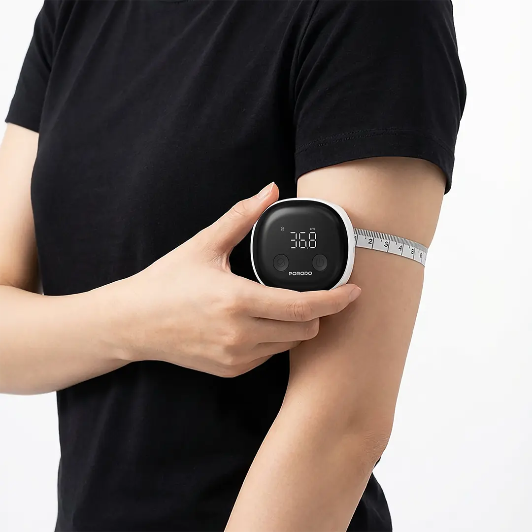 Porodo Metrice Smart Body Tape Measure with Bluetooth White