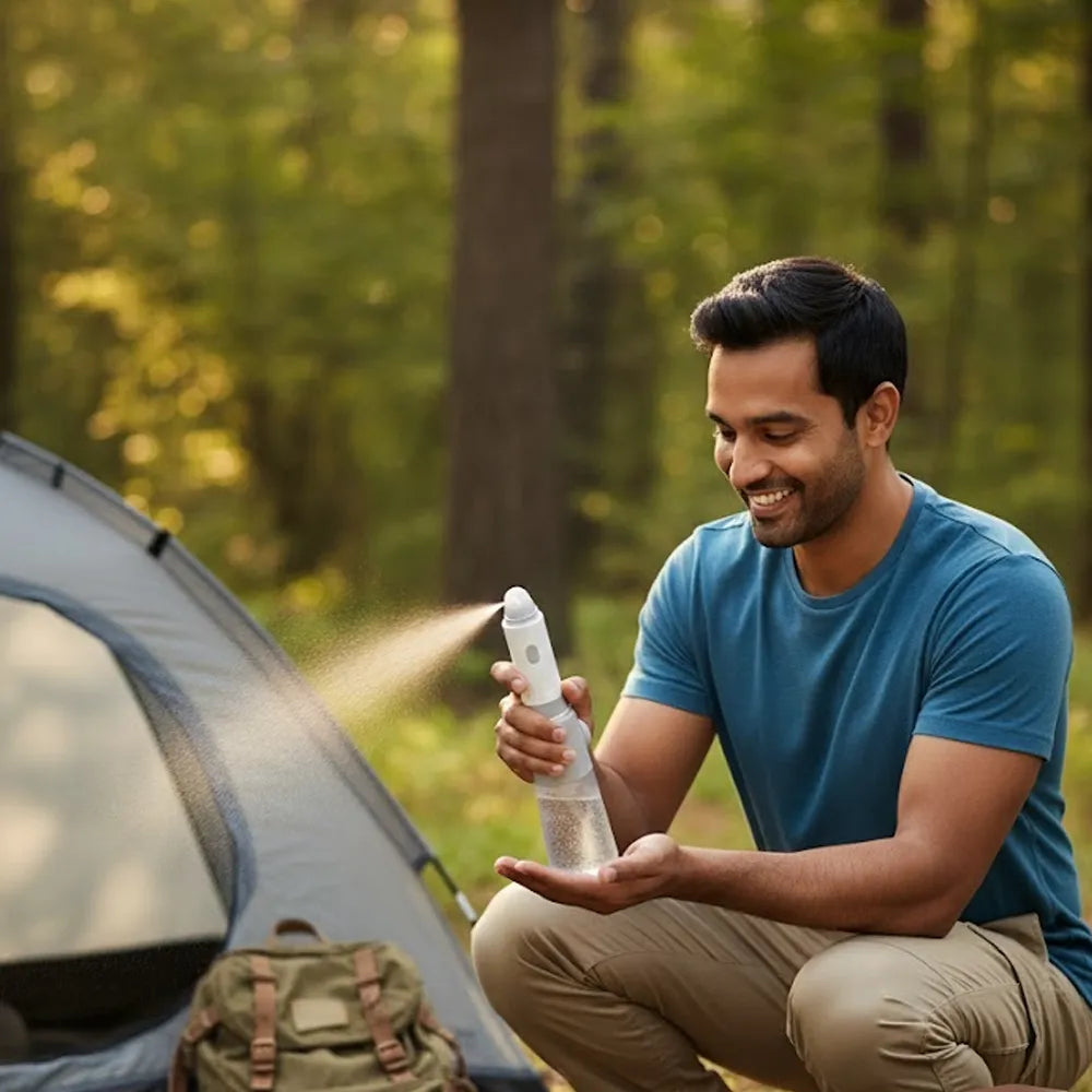 The Portable Multi-Functional Electric Bidet offers a lightweight, battery-powered personal washing solution designed for both home use and travel. Engineered for maximum portability, this sleek device slips easily into backpacks, handbags, or luggage, ensuring a refreshing clean during vacations, business trips, camping, or postpartum care.