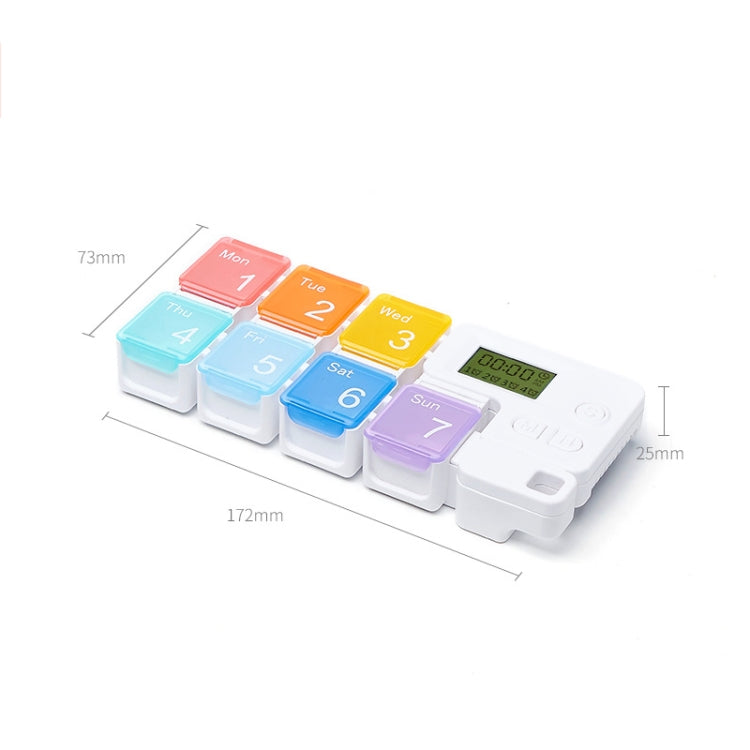Pill box Portable Alarm pill Box