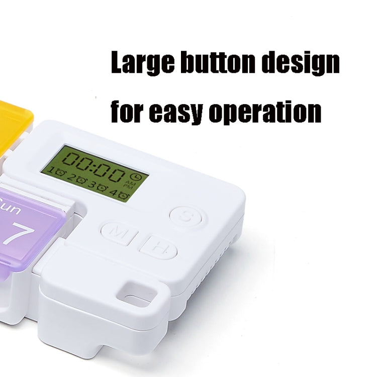 Pill box Portable Alarm pill Box