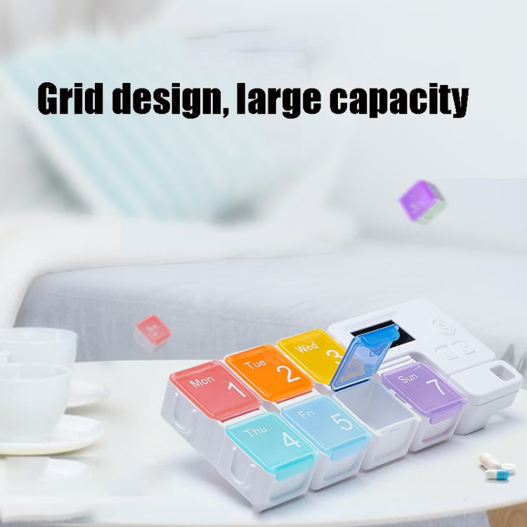 Pill box Portable Alarm pill Box