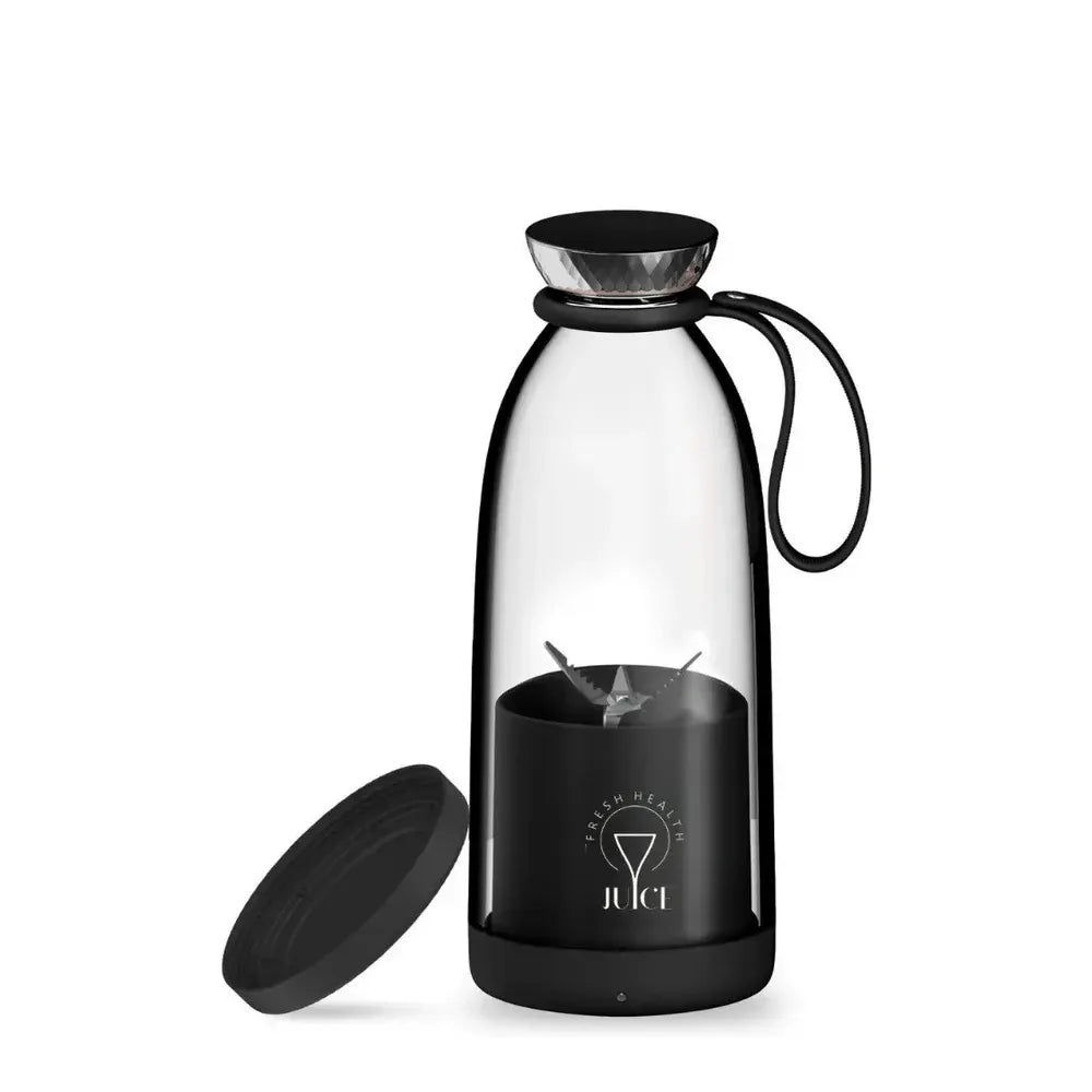 Portable Mini Fruit Blender-350ml - Black