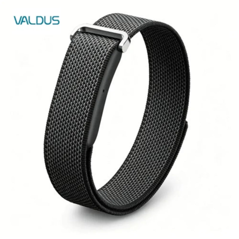A black silicone watch band with a metal connector, shown on a plain white background.