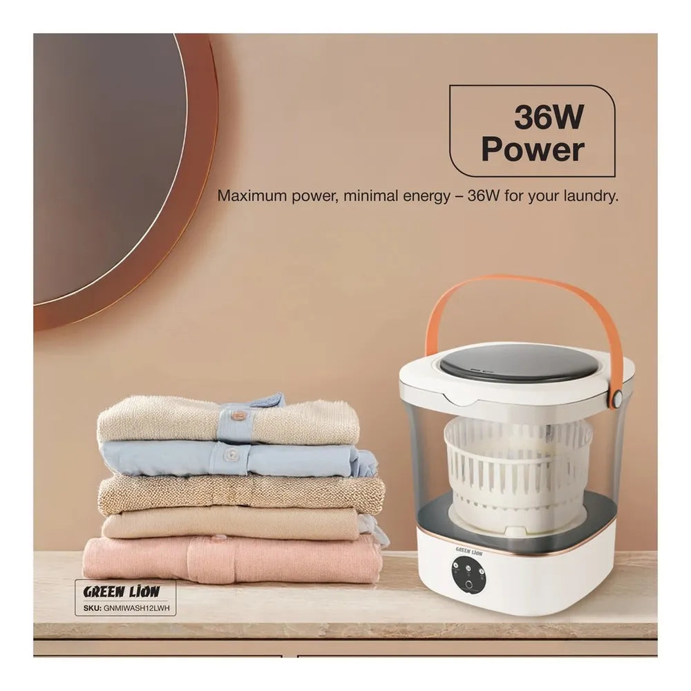 Green Lion Portable 12L Washing Machine