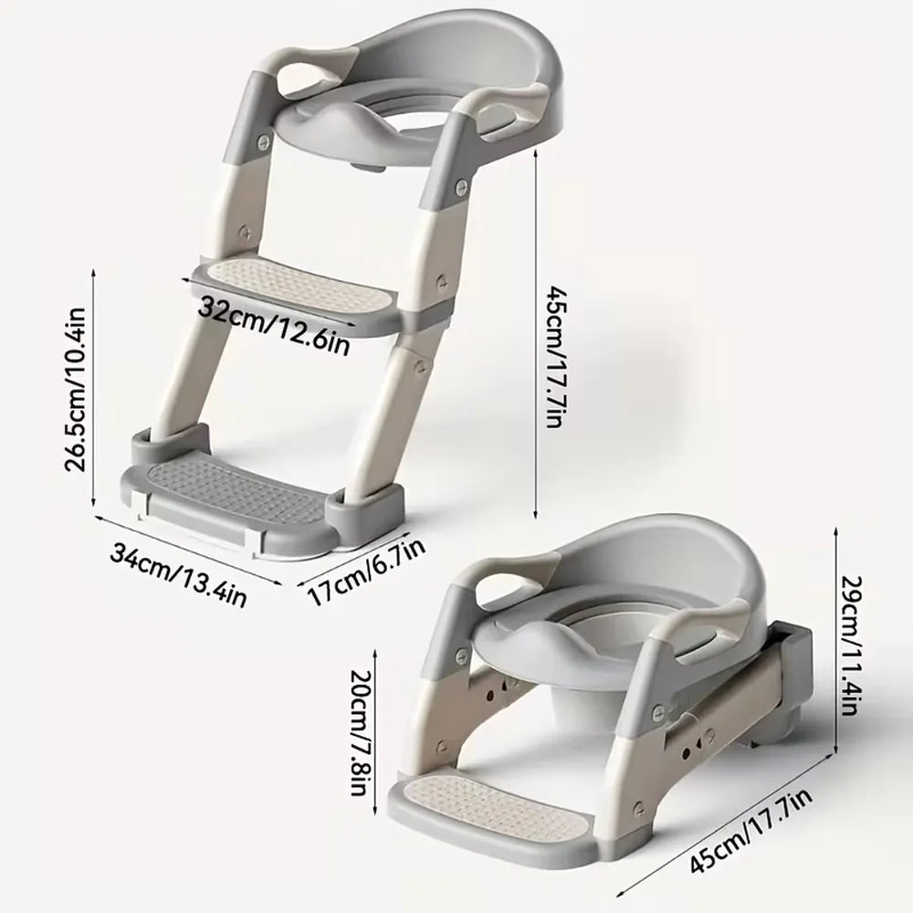 3-In-1 Multifunctional Auxiliary Toilet Seat