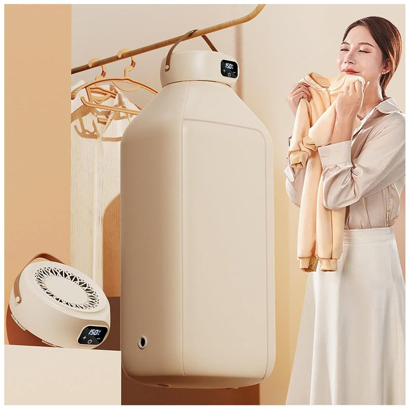Compact Portable Hanging Dryer with Dryer Bag, Electric Fast Dry Clothes Machine, EU Plug, Simple Installation-1