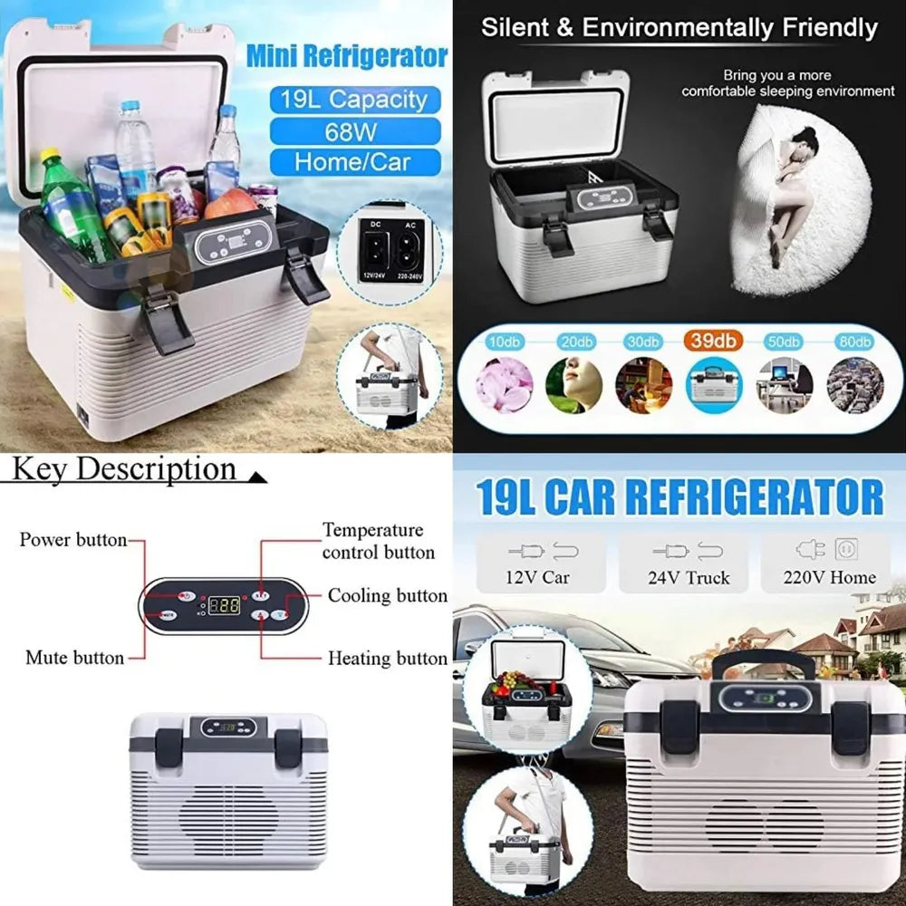 Portable Fridge Cooler & Warmer 19 Liter