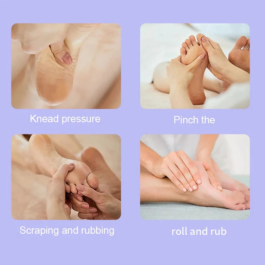 Foldable Foot Bath Massager - Blue