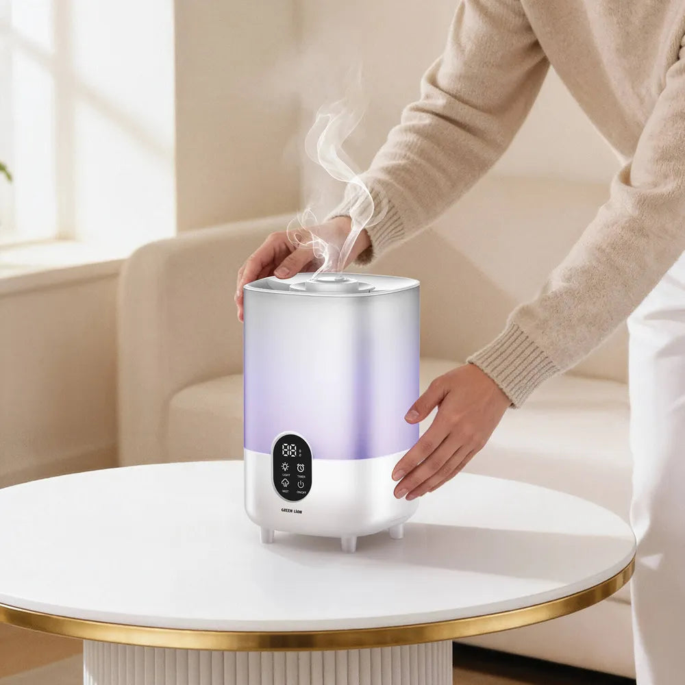 Green Lion Spring Mist Air Humidifier - White