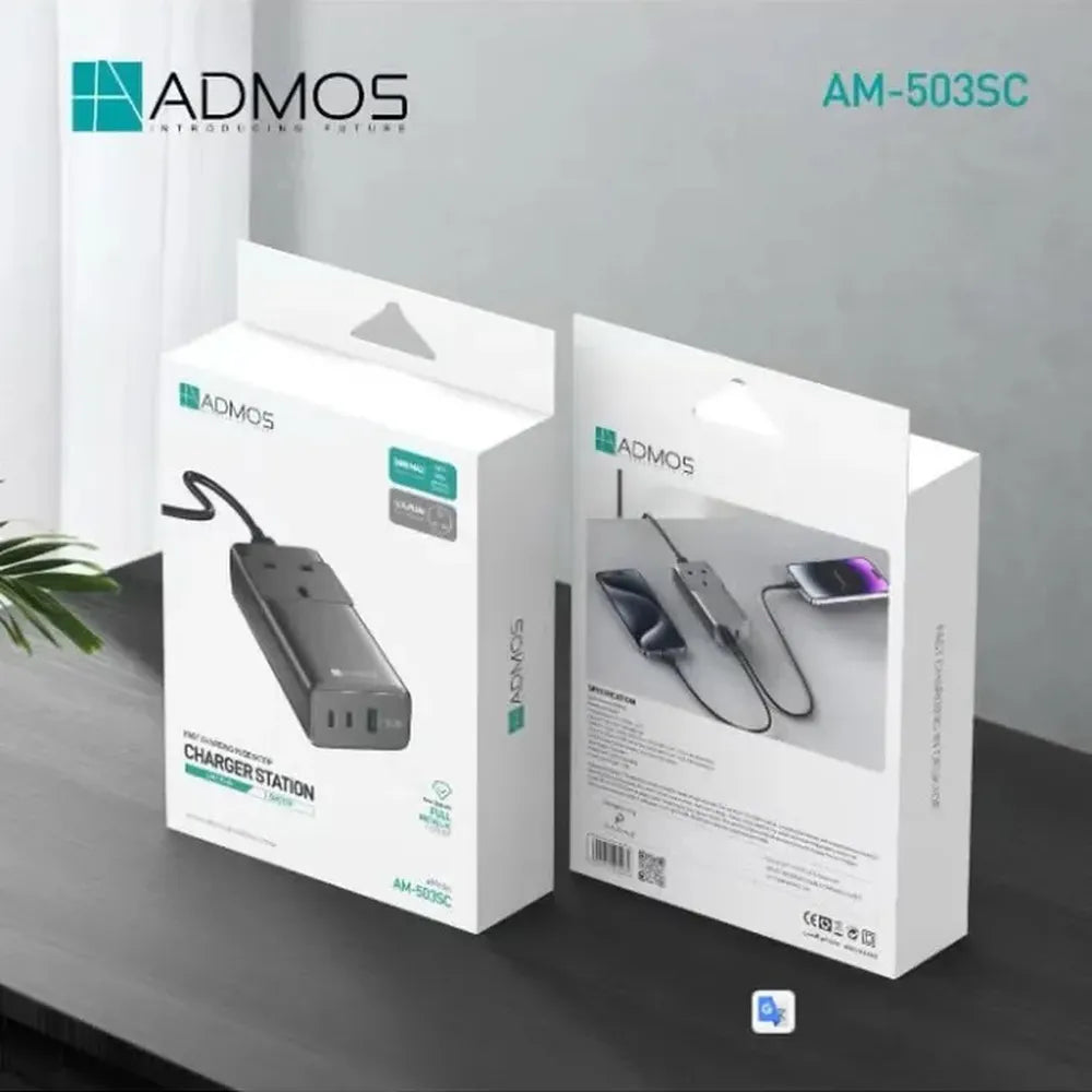 Admos 4-in-1 Fast Charging Desktop Station