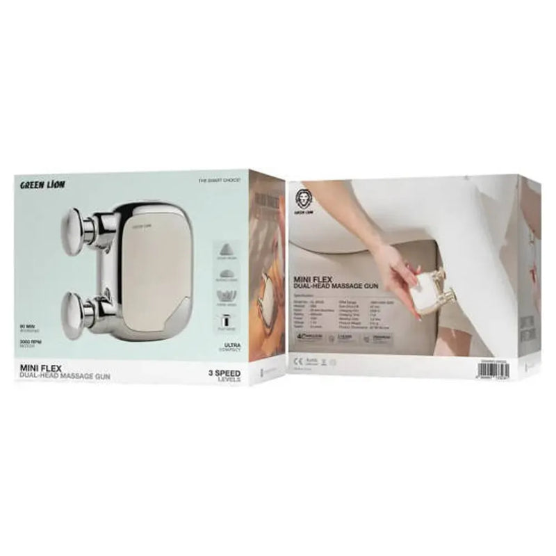 Green Lion Mini Flex Dual-Head Deep Tissue Massager-4
