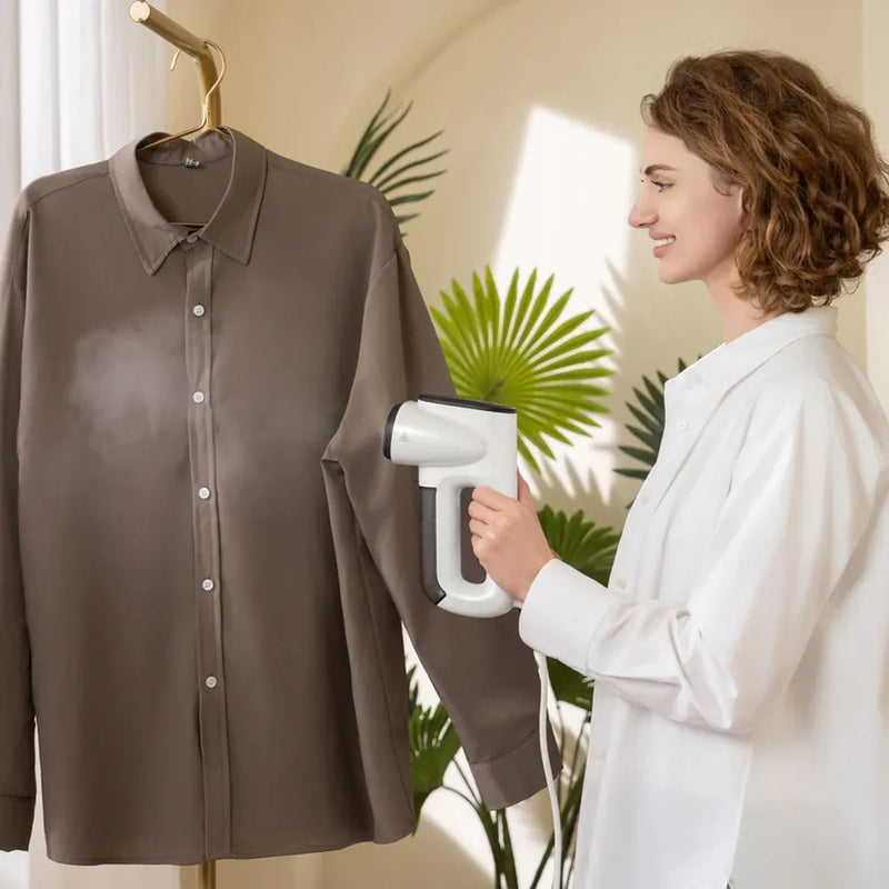Aspirating Magic Vacuum Steamer, Handheld Travel Garment Steamer for Clothes-2