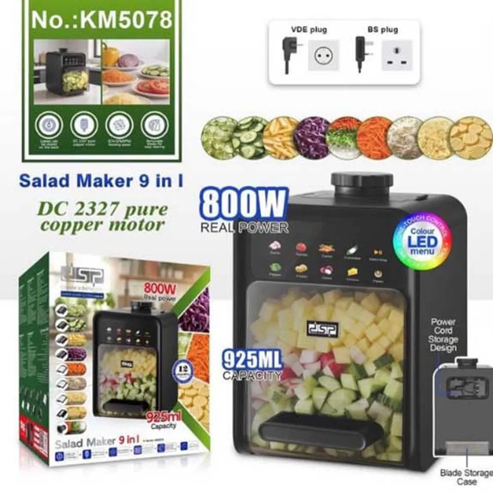 DSP 9-in-1 Professional Salad Maker