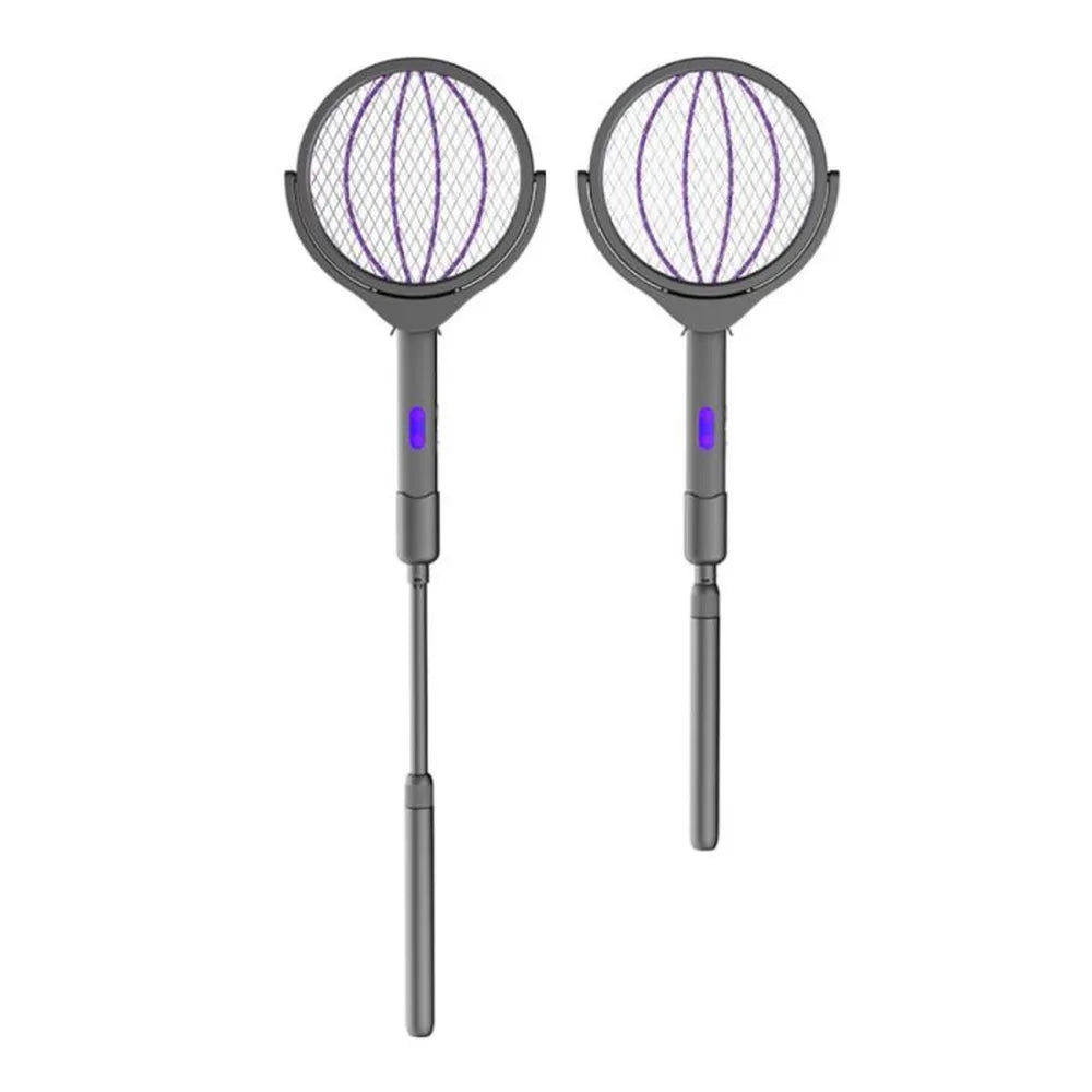Telescopic Foldable Electric Mosquito Swatter and UV Light