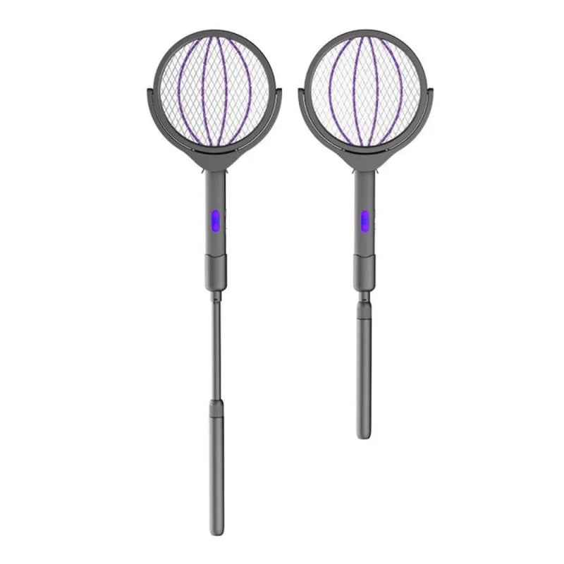 Telescopic Foldable Electric Mosquito Swatter and UV Light-2