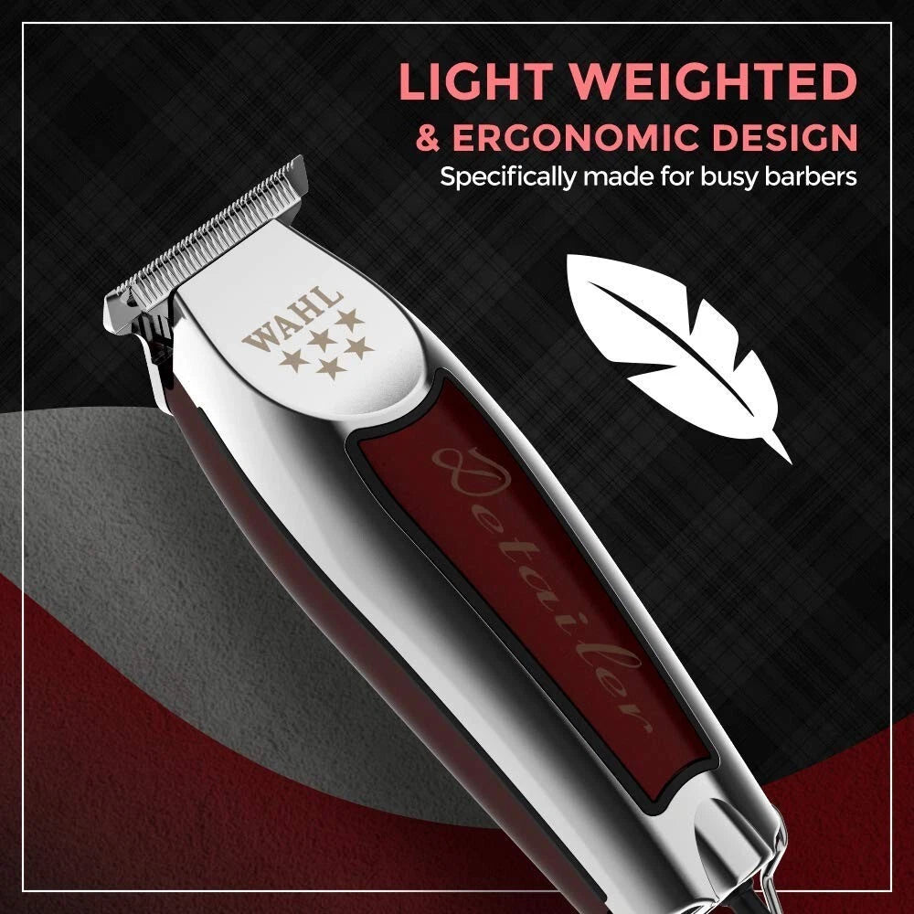 Wahl 8171 ماكينة حلاقة شعر للرجال 5 نجوم لاسلكية ذات شفرة على شكل حرف T